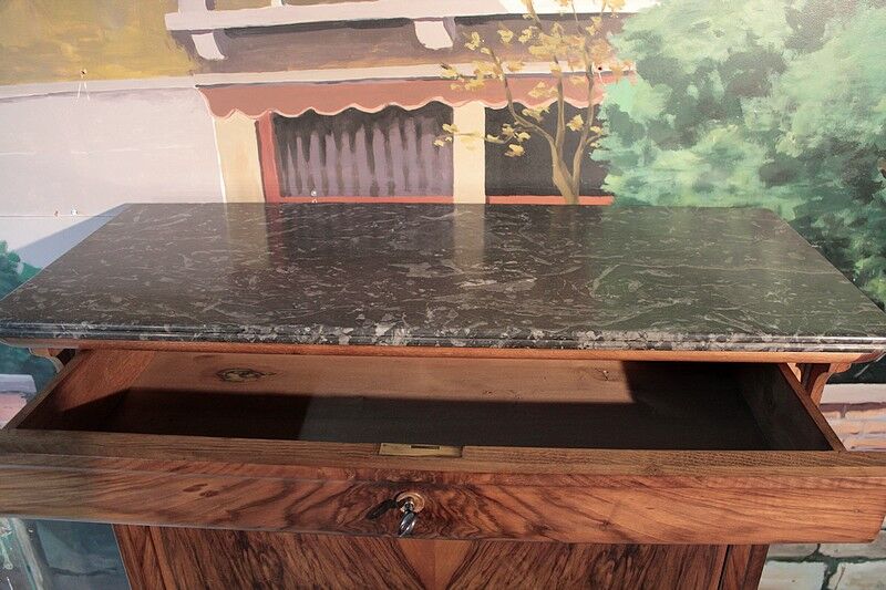 Secretary Louis Philippe in walnut, XIX