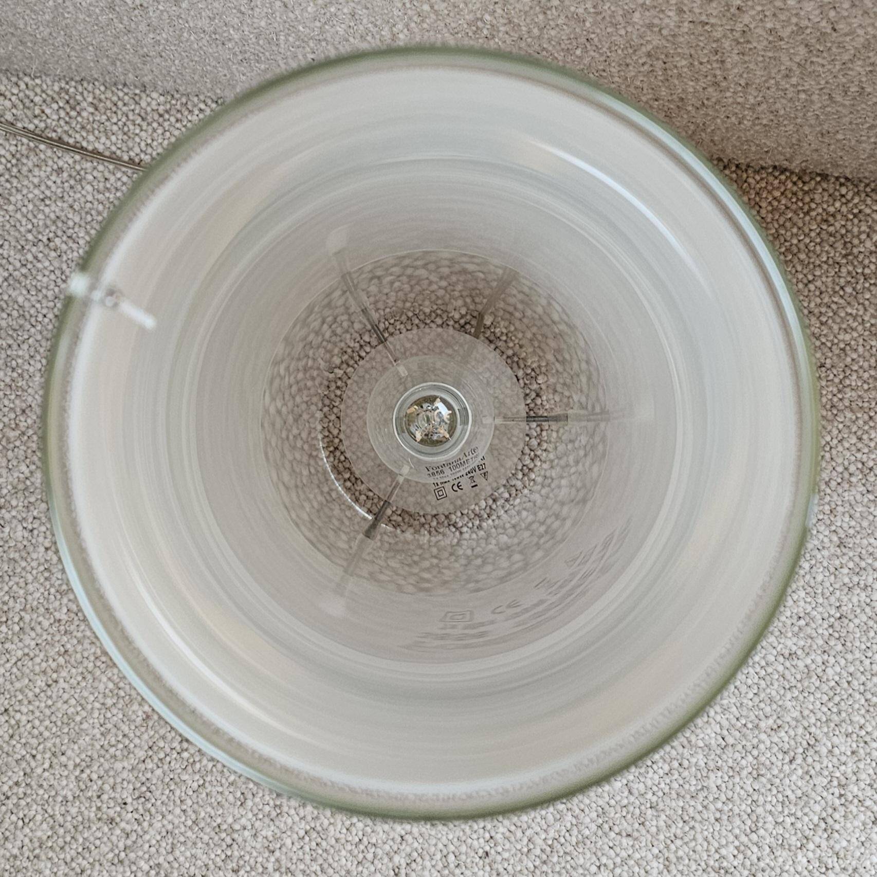 Alberto Zecchini for FontanaArte - model 3856 lamp from the 100 metri range