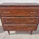 1960s-70s commode, cream trim, vintage