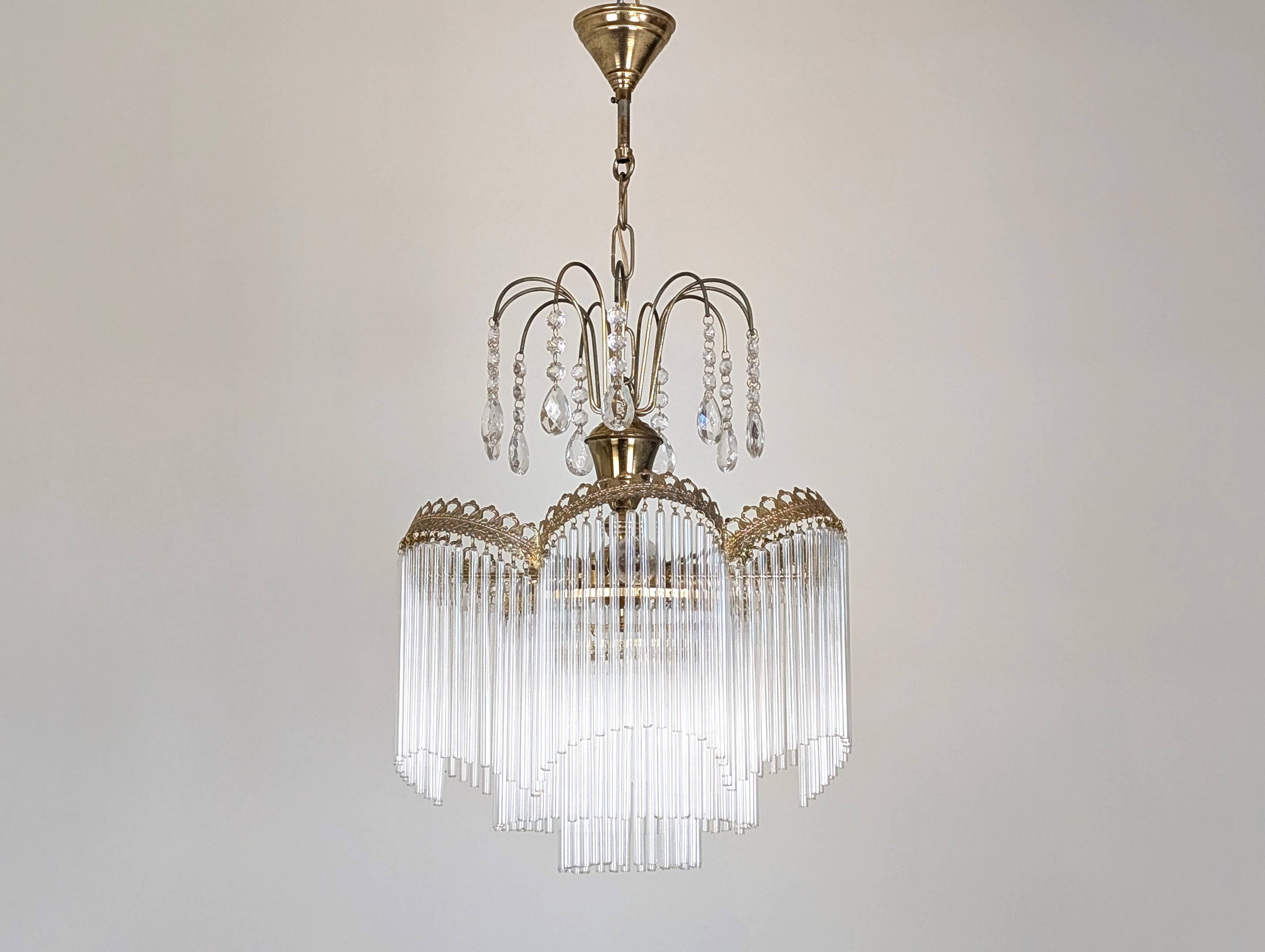 Tassel chandelier