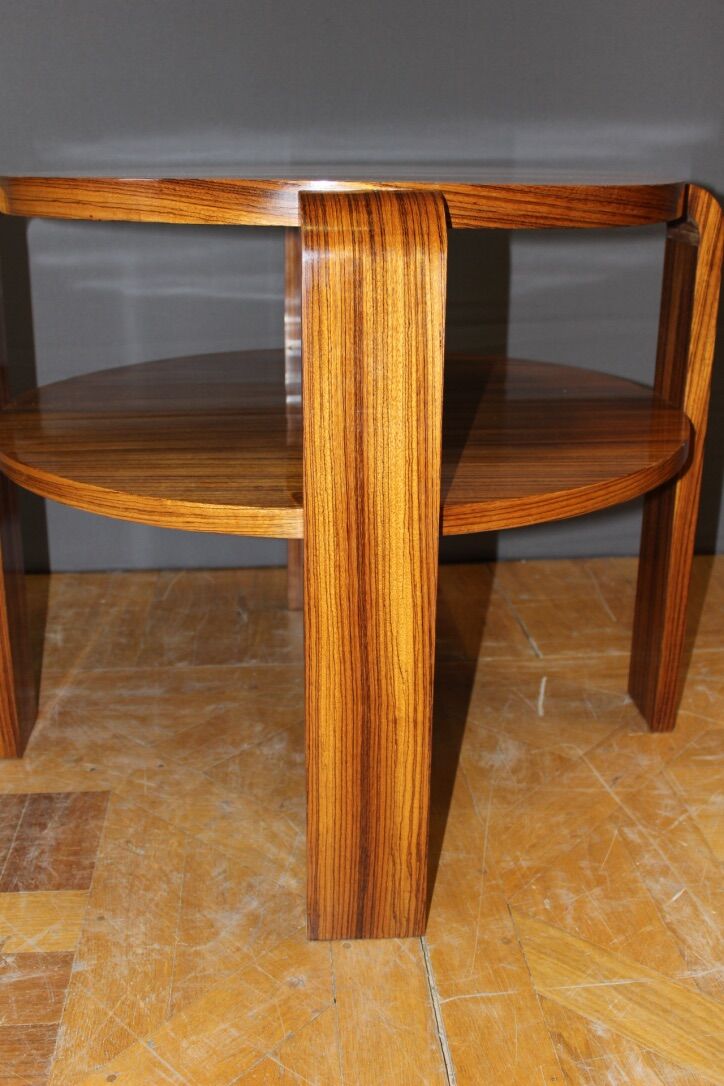 Gueridon art deco rosewood