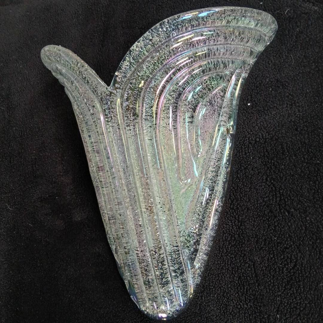 Large murano glass wall light barovier toso