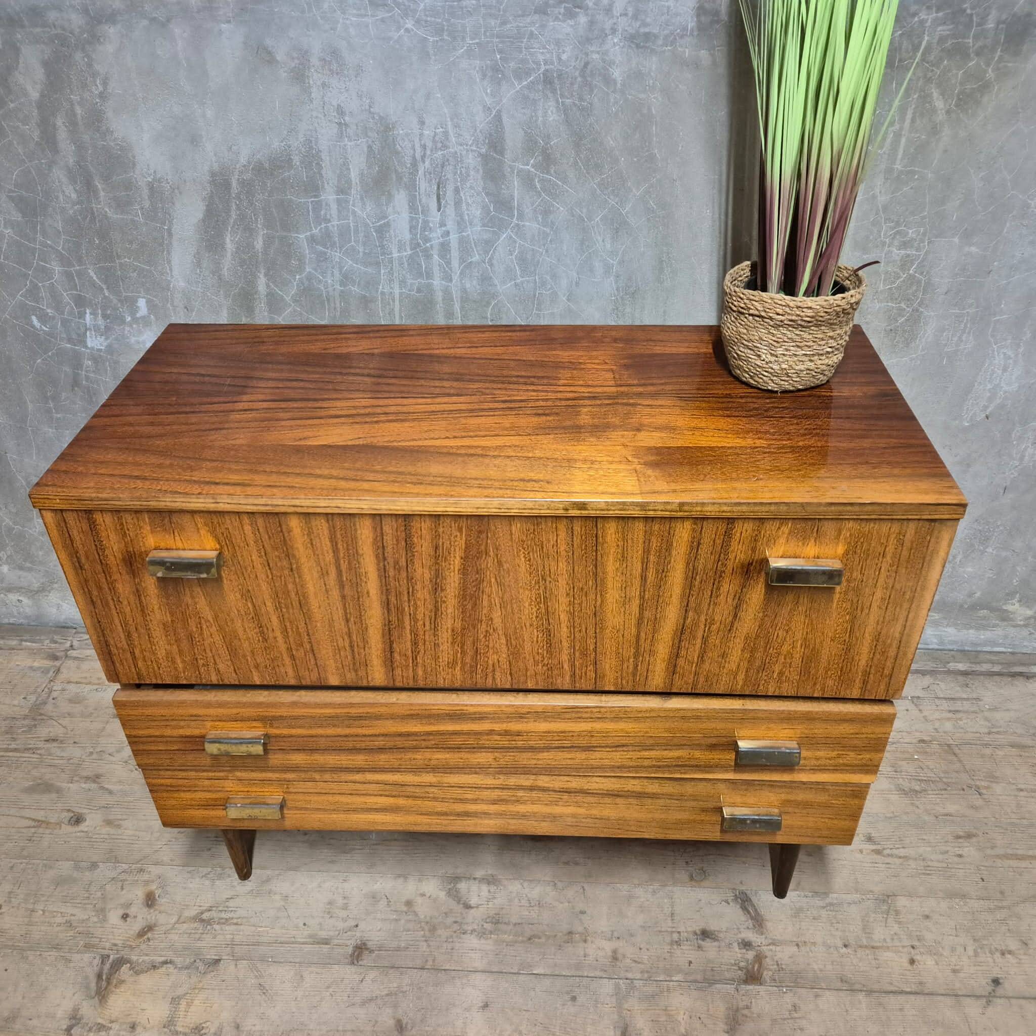 Vintage Chest of Drawers, 1970s, Czechoslovakia