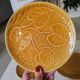 7 Sarreguemines water lily plates