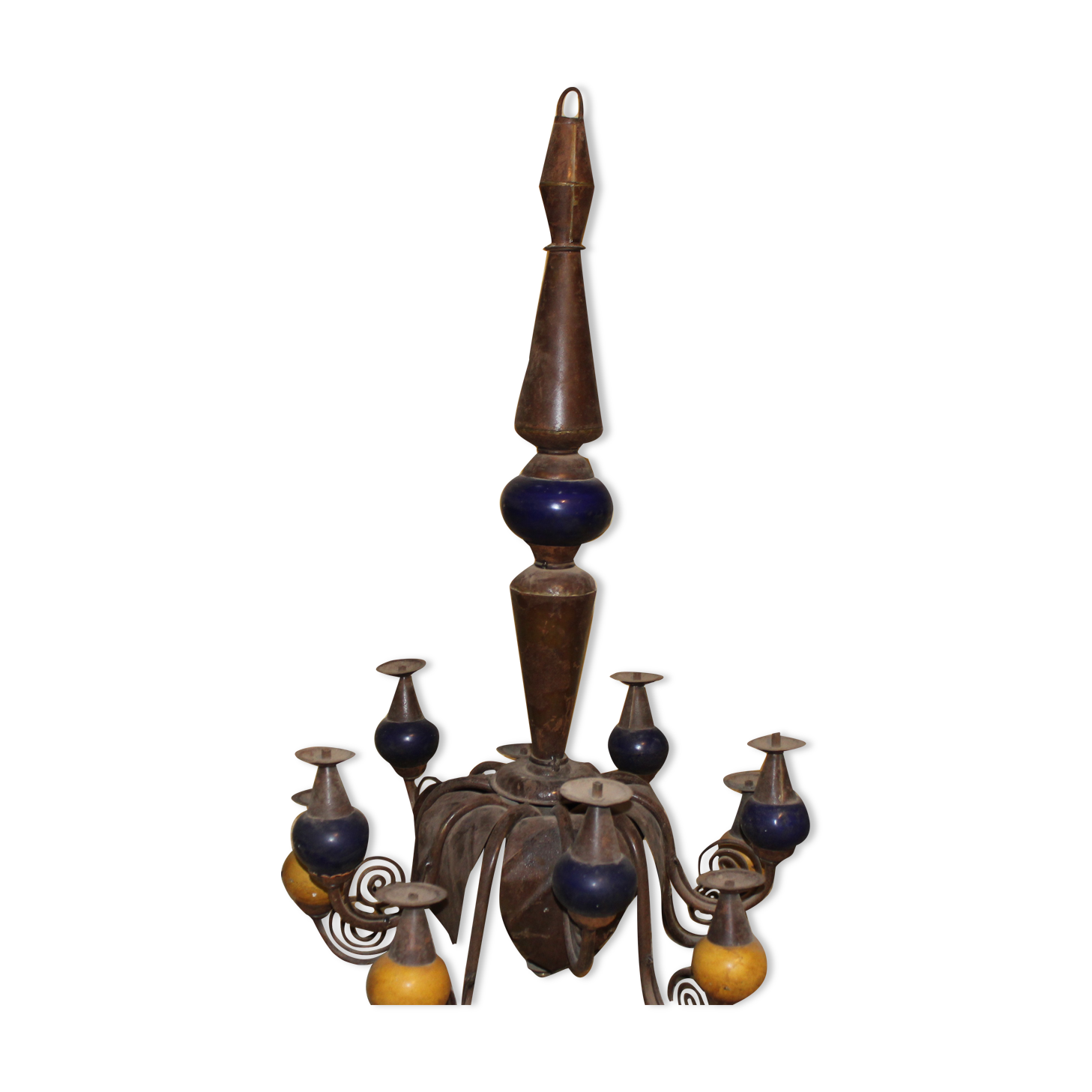 Frogé iron chandelier