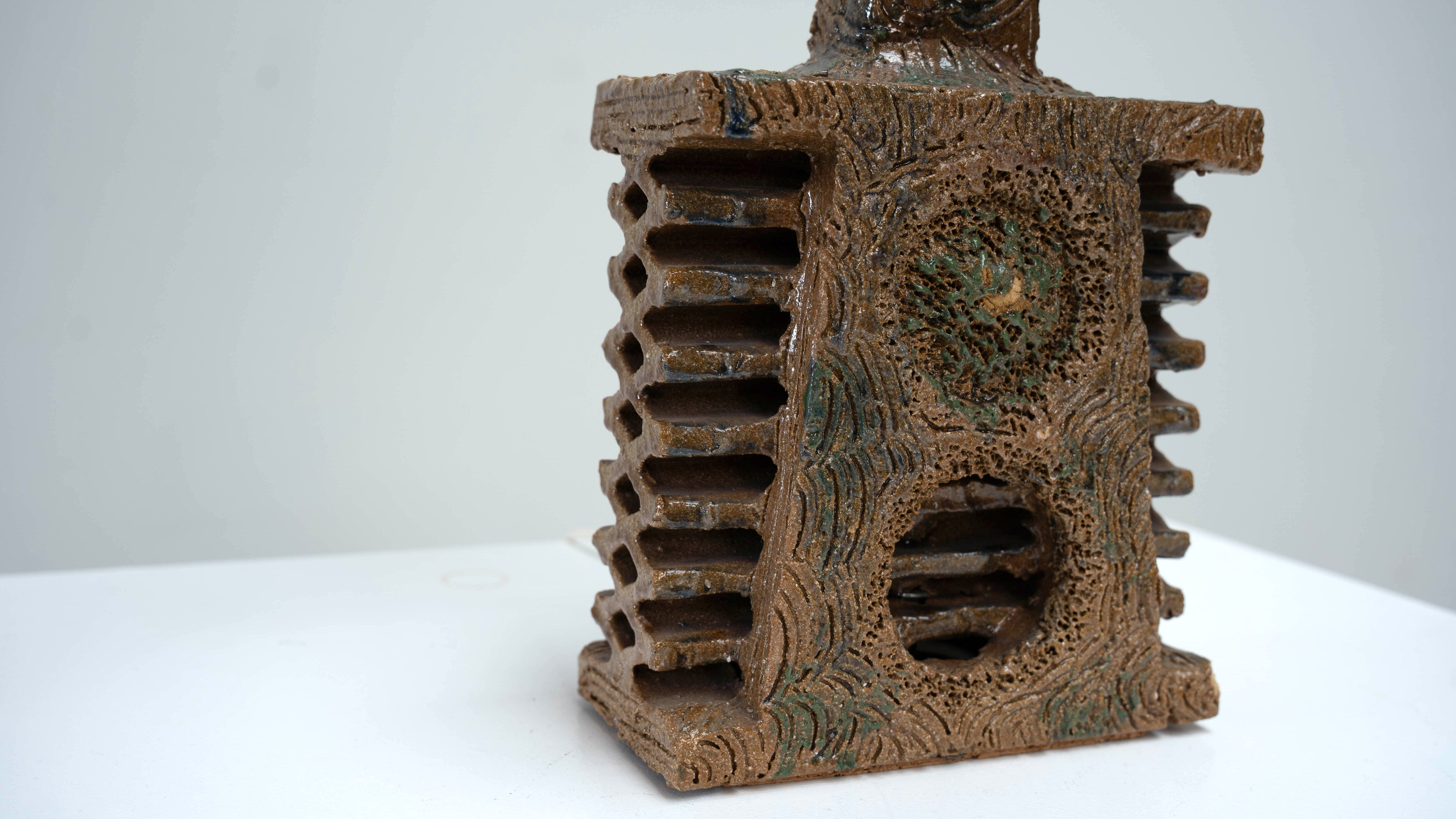 Scandinavian ceramic table lamp
