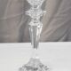 Large “bohemic crystal” candle holder