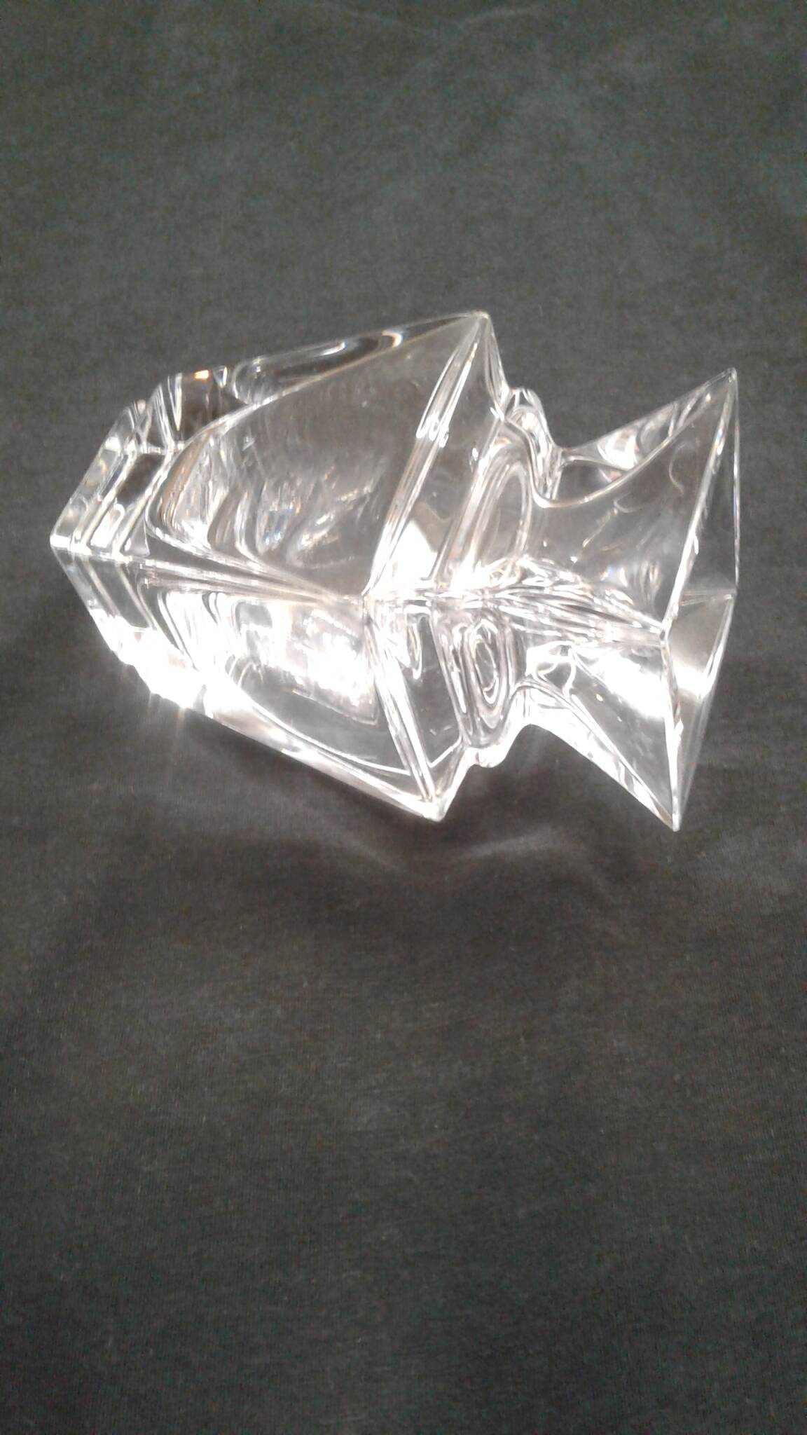 Crystal vase
