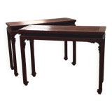 Pair of Chinese Consoles