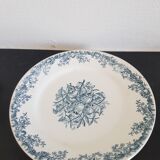 Earthenware plate terra iron model clairefontaine