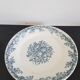 Earthenware plate terra iron model clairefontaine