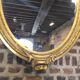 Oval mirror in Louis XV style, large model.