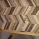 Lots of 4 vintage wooden chairs