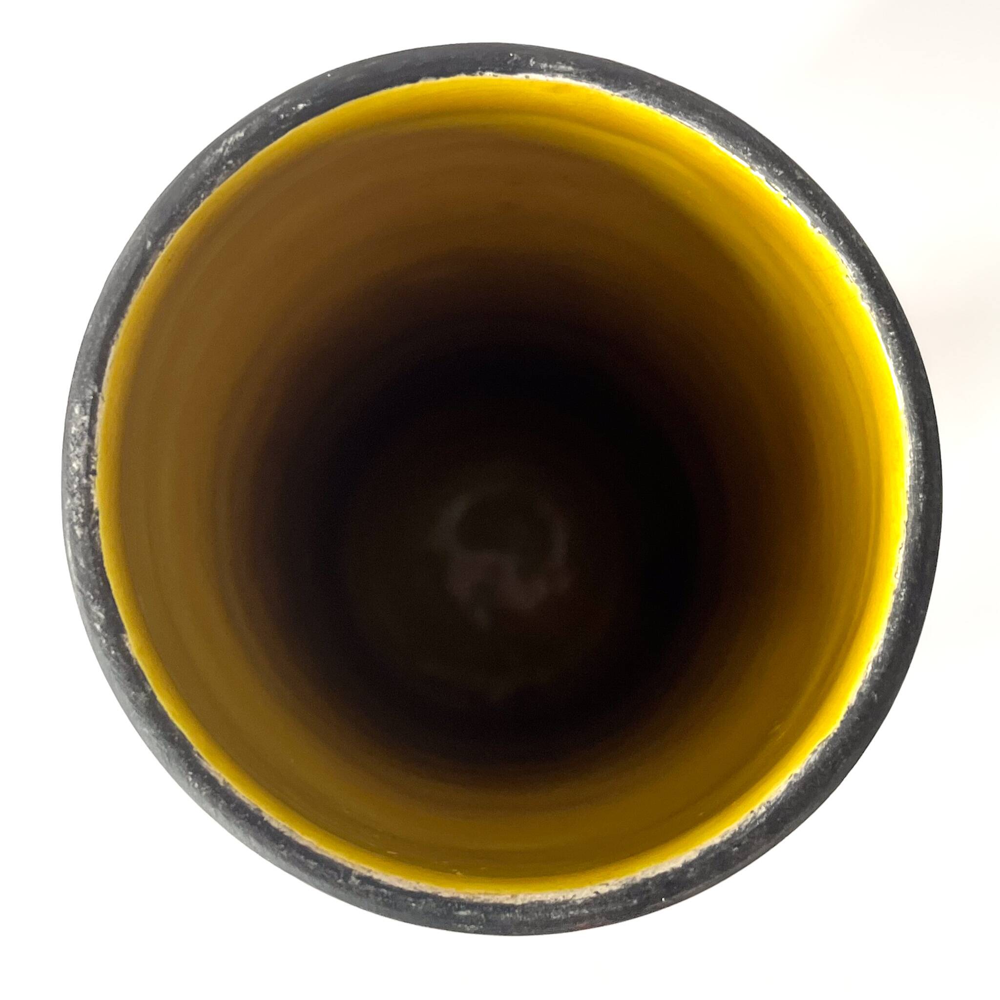 Alvino Bagni roll vase for Raymor – Italian glazed ceramic - MCM