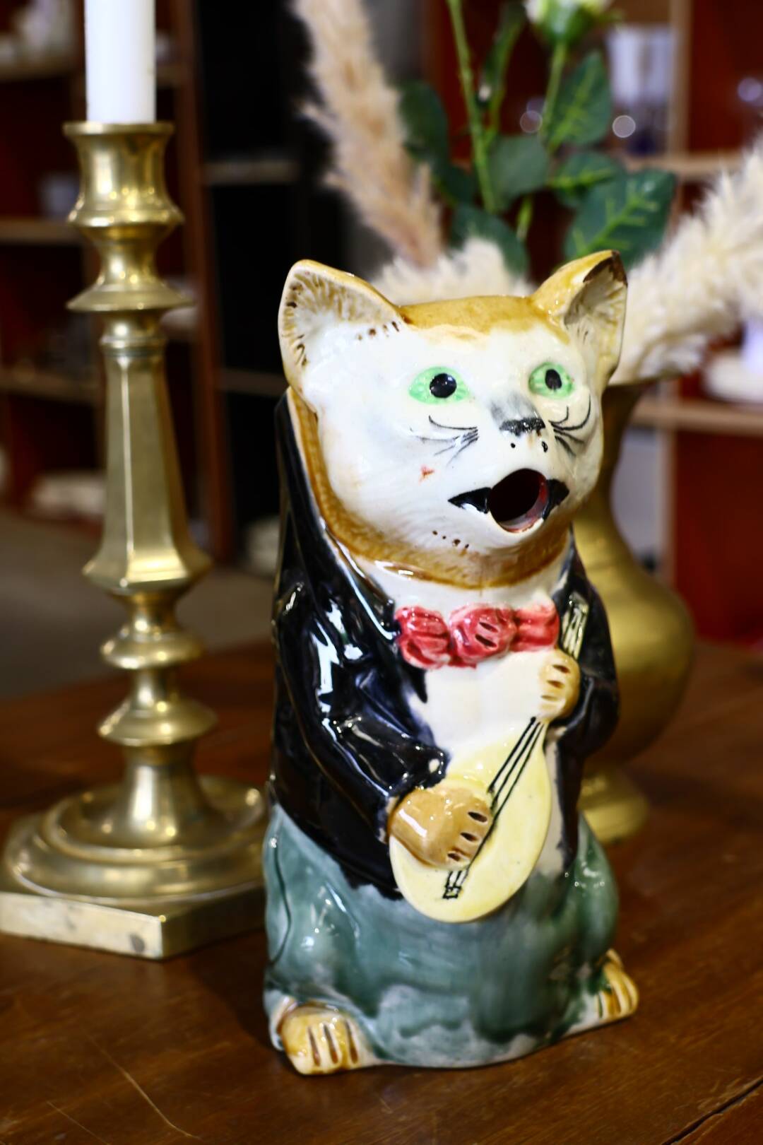 Musician cat slushie pitcher