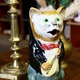 Musician cat slushie pitcher