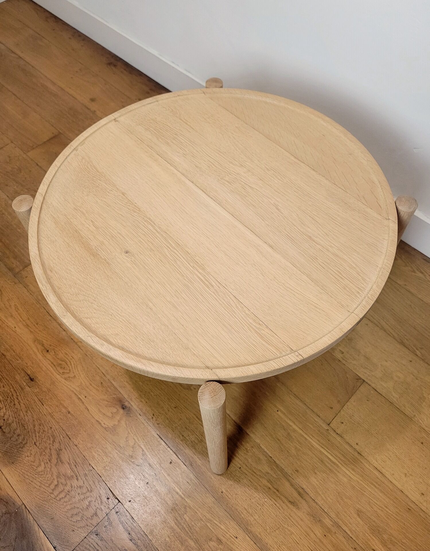 Table d'appoint vintage PP35 par Hans J. Wegner pour PP Møbler