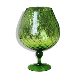 Green Italian vase, 1970 s