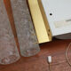 Couple of 1960s wall lamps by Doria