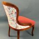 Antique armchair, Victorian style, fully restored – Unique piece