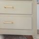 Chiffonnier 5 tiroirs et pieds compas vintage