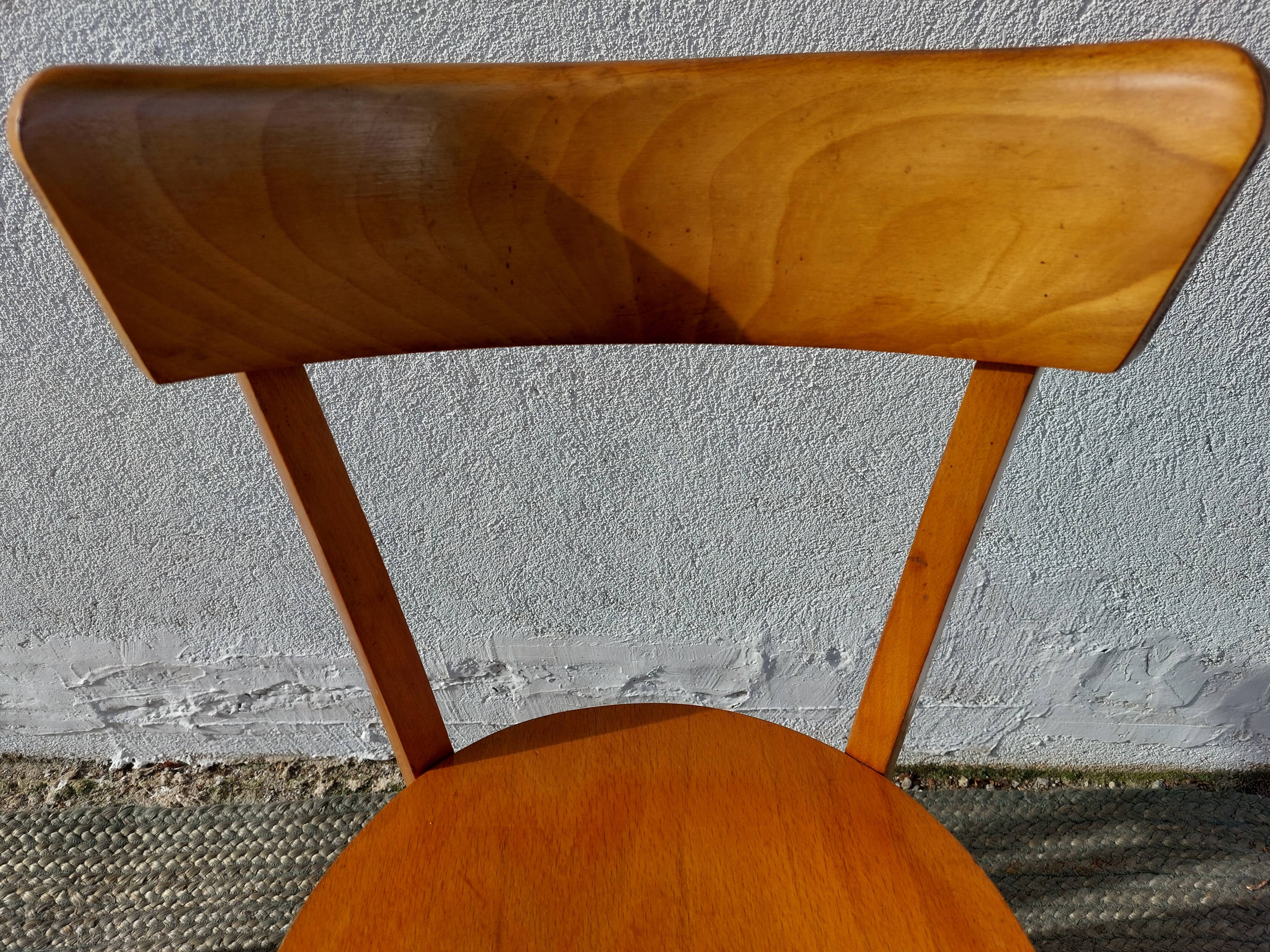 6 chaises bistrot Luterma, vintage