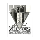 Vintage poster - advertising print - louis vuitton - 30x40cm, 1930s