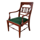 A mahogany armchair from the turn of the 19th and 20th centuries