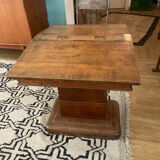 Double art deco oak desk