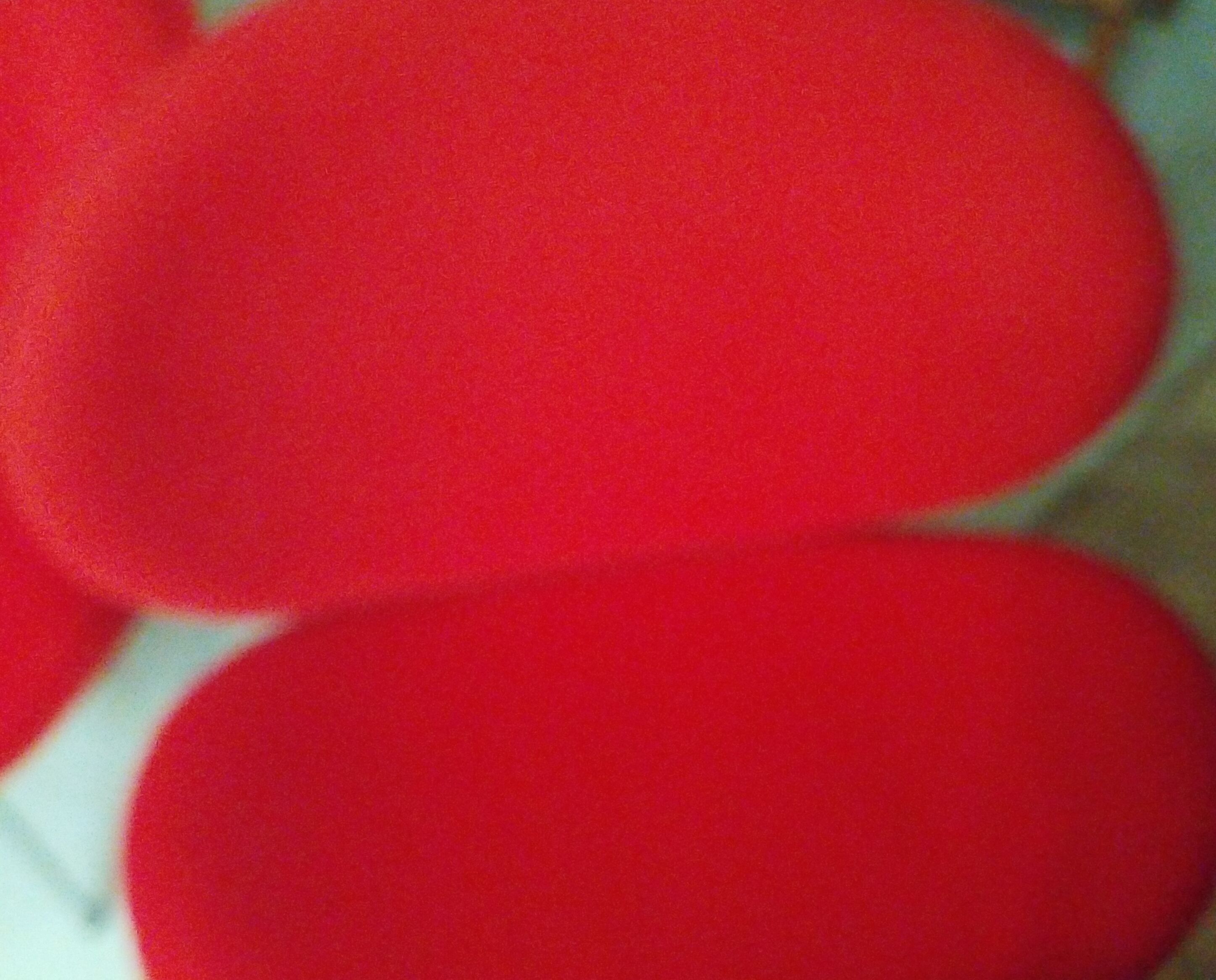 Pair of red armchairs