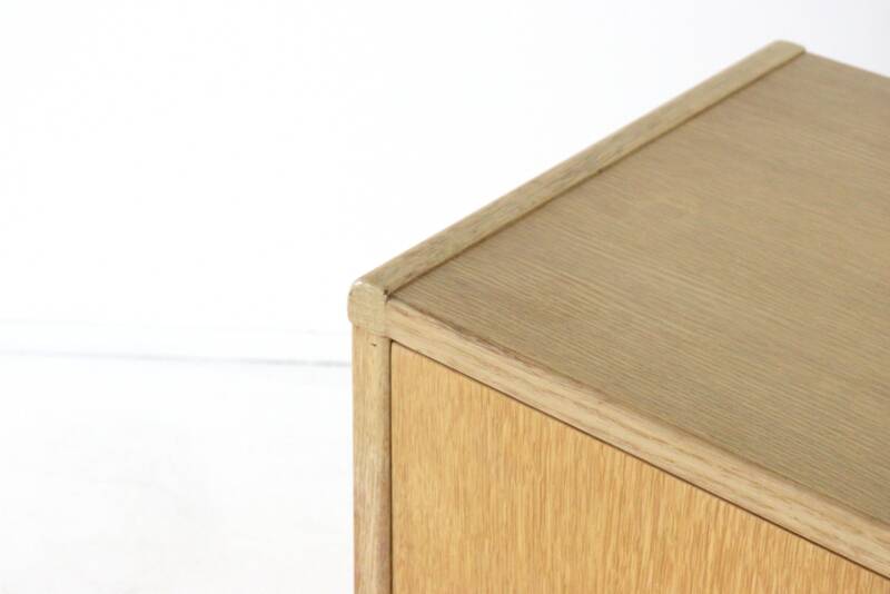 Oak compact sideboard 'Finne' mid century modern vintage design