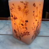 Vintage wax herb lamp