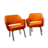 Armchairs model "Deauville", design by Marc and Pierre Simon, published by Airborne