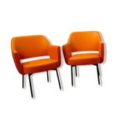Armchairs model "Deauville", design by Marc and Pierre Simon, published by Airborne