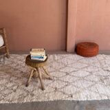 Talsint Beige Moroccan Rug - 350 x 158 cm