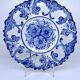 Decorative plate Portuguese ceramic blue and white