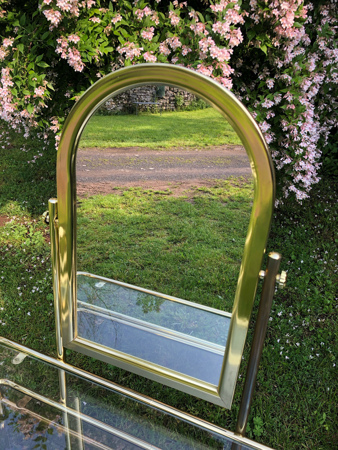Dressing table and matching vintage armchair