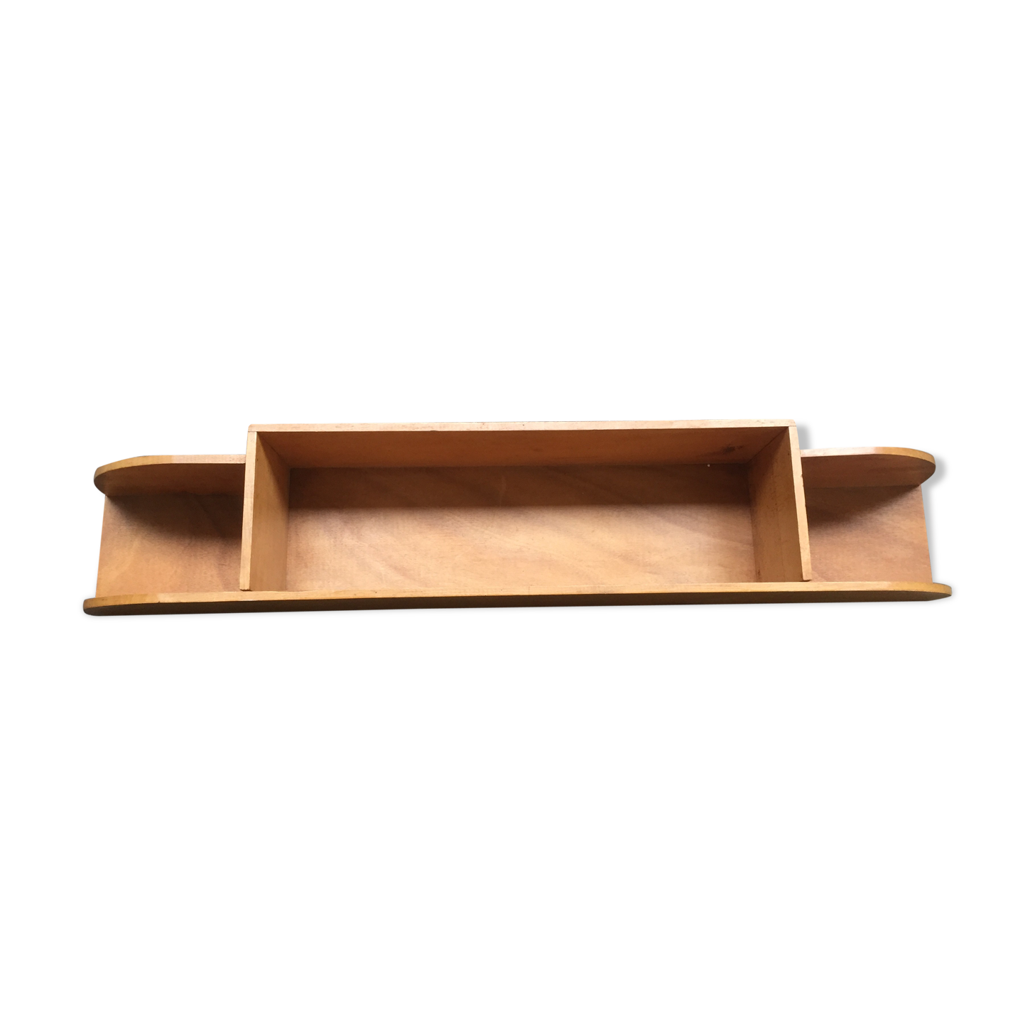 Vintage wooden wall shelf