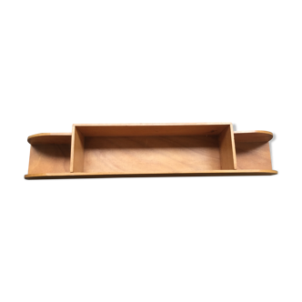 Vintage wooden wall shelf