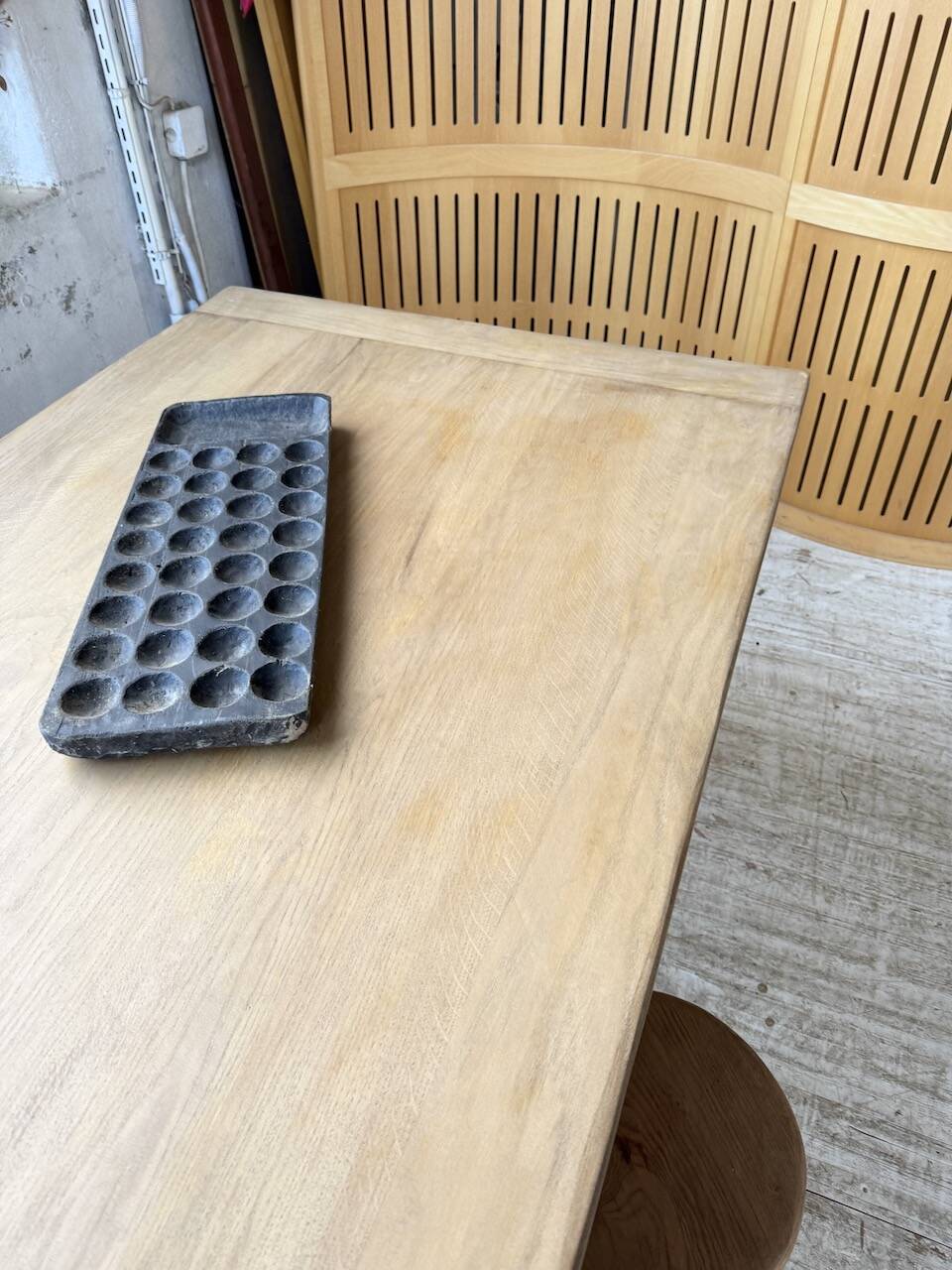 XXL solid oak farmhouse table 3.5m