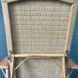 Rattan lounge chair