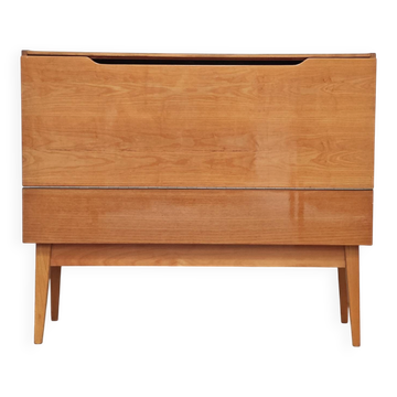 Storage chest with cover / mini bar by Landsman / Nepozitek 1960