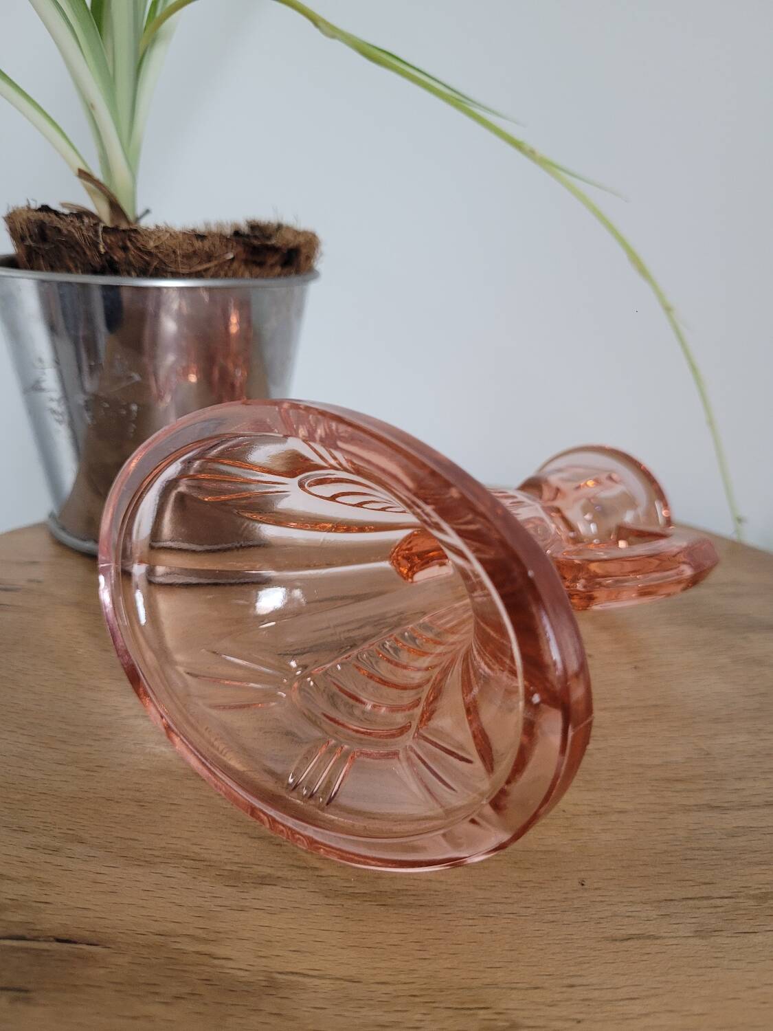 Luxval candle holder by Val Saint Lambert