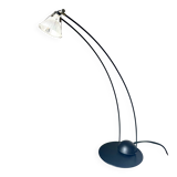 German Vintage Minimalistic table Arc Lamp by Hustadt Leuchten, 1980s