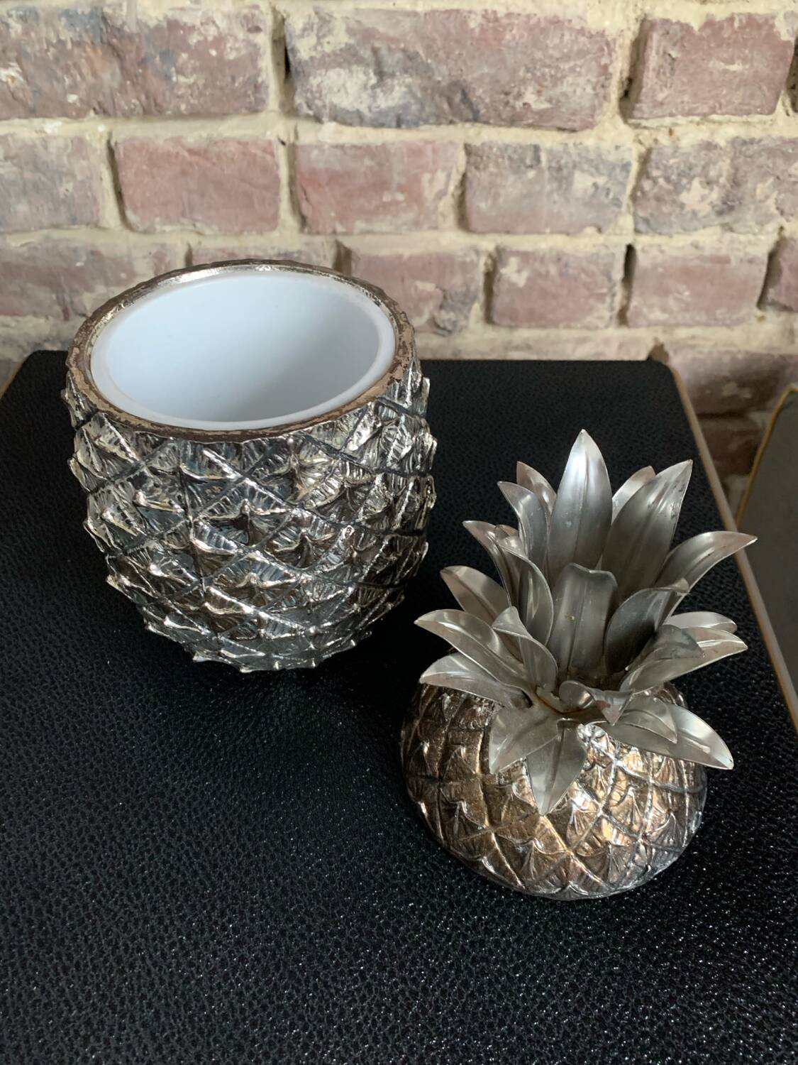 Vintage Pineapple Ice Cube Bucket