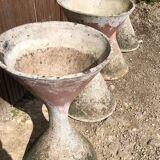 Set of 4 design planters Willy Guhl and Anton Bee
