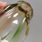 Bohemian/czech glass art bowl by hana machovska pizzicato collection 50-60s