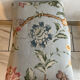 Louis XV style footstool with floral pattern