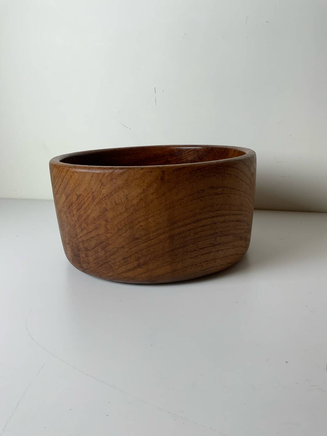 Teak salad bowl