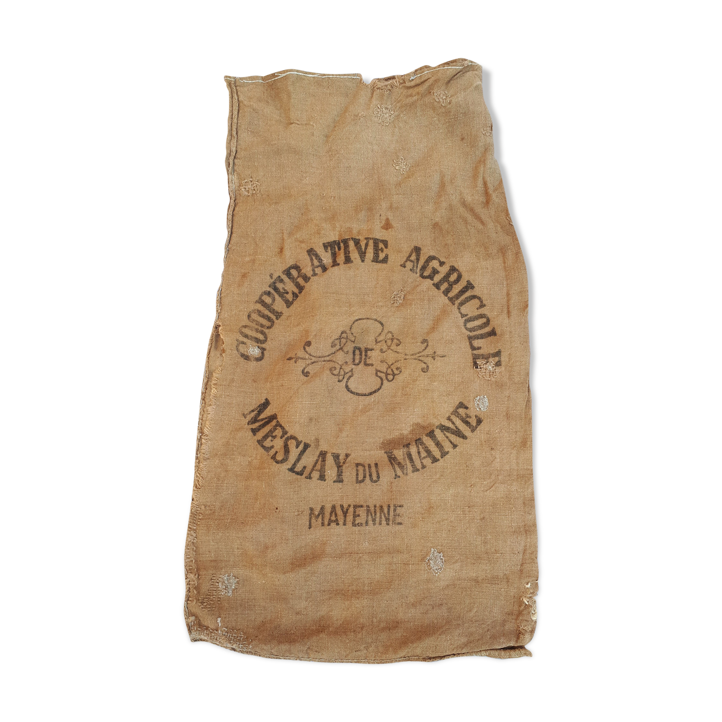 Sac en toile de jute Coopérative agricole de la Mayenne